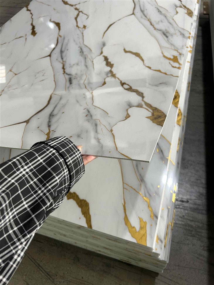 Eco-Friendly UV Marble Board For Indoor